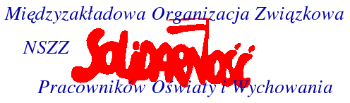 Międzyzakładowa Organizacja Związkowa NSZZ "Solidarność" Pracowników Oświaty i Wychowania